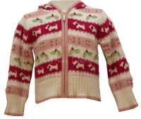 Hartstrings Christmas SCOTTIE DOGS Hooded Sweater Sz 2T